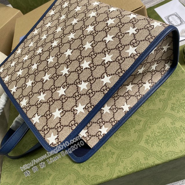 Gucci新款女包 古馳GG系列2021新款兒童托特購包購物袋 Gucci方形復古手提袋肩背包 605614  ydg3225